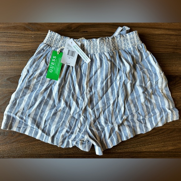 ✨ Guess Stylish Shorts - Blue/White - NWT ✨ - Picture 2 of 4